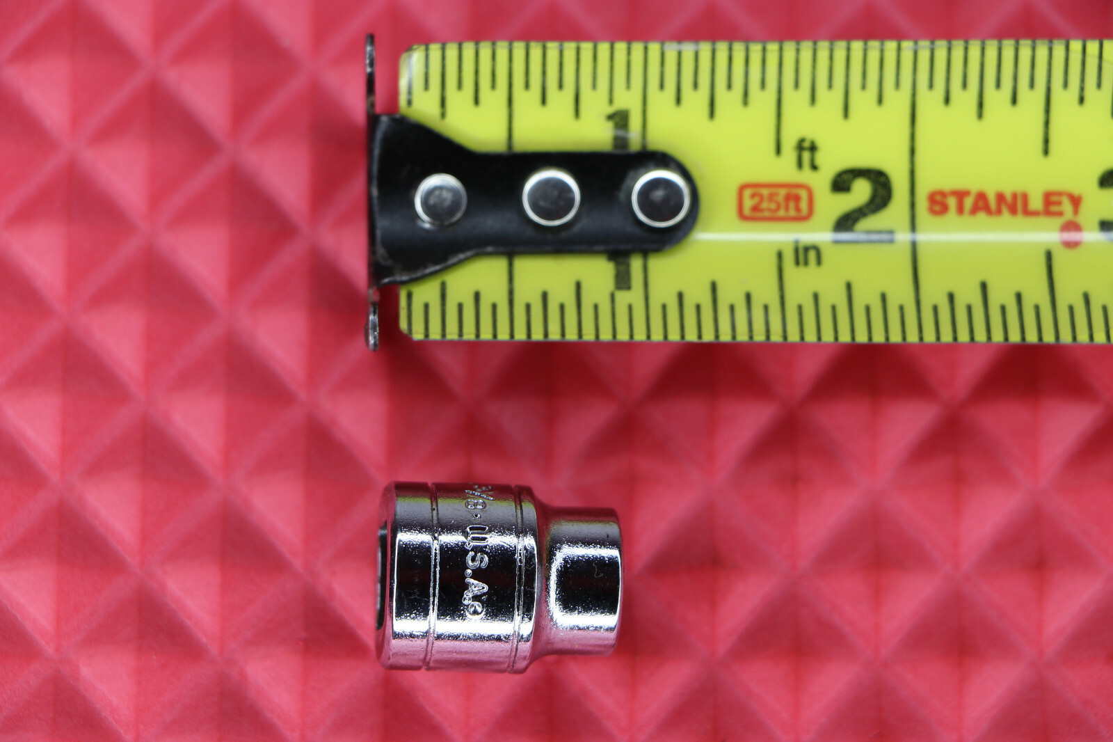 S-K SK 3/8» SAE 3/8» Drive 6 Point Shallow Socket 45112 Made In USA