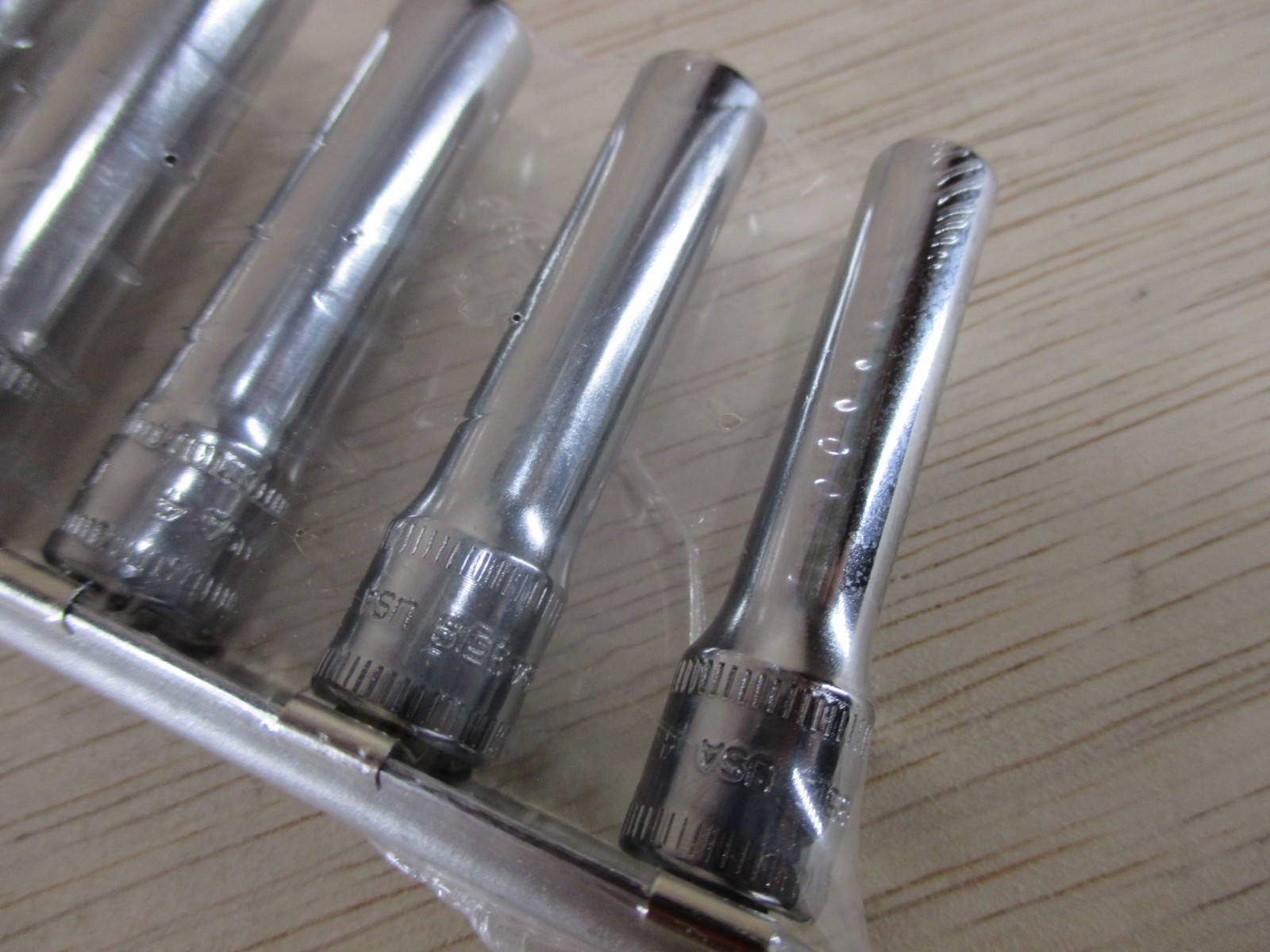 CAT Made Snap-On 1/4″ Drive Socket Sets 213-9965 10pc SAE & 194-3578 9pc Metric