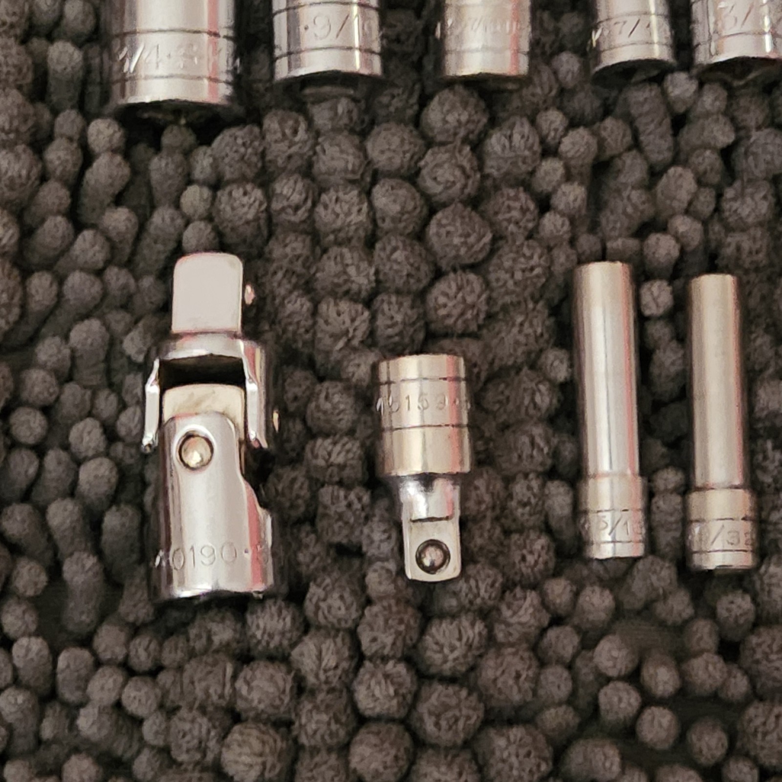Lot Of 16 SK Tools Sockets – Please see description and photos, NICE condition!