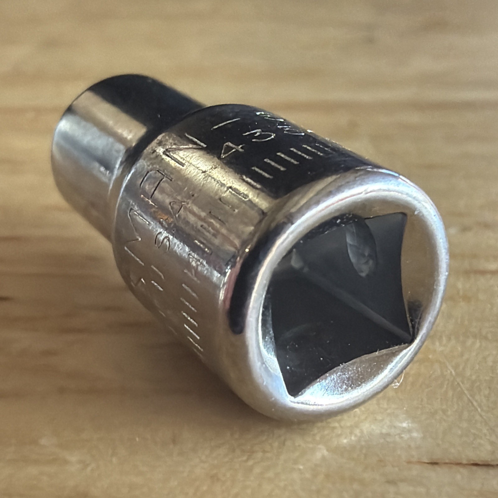 Craftsman 6mm Shallow Socket 1/4″ Drive 6 Point Inverted G Series 43502 USA