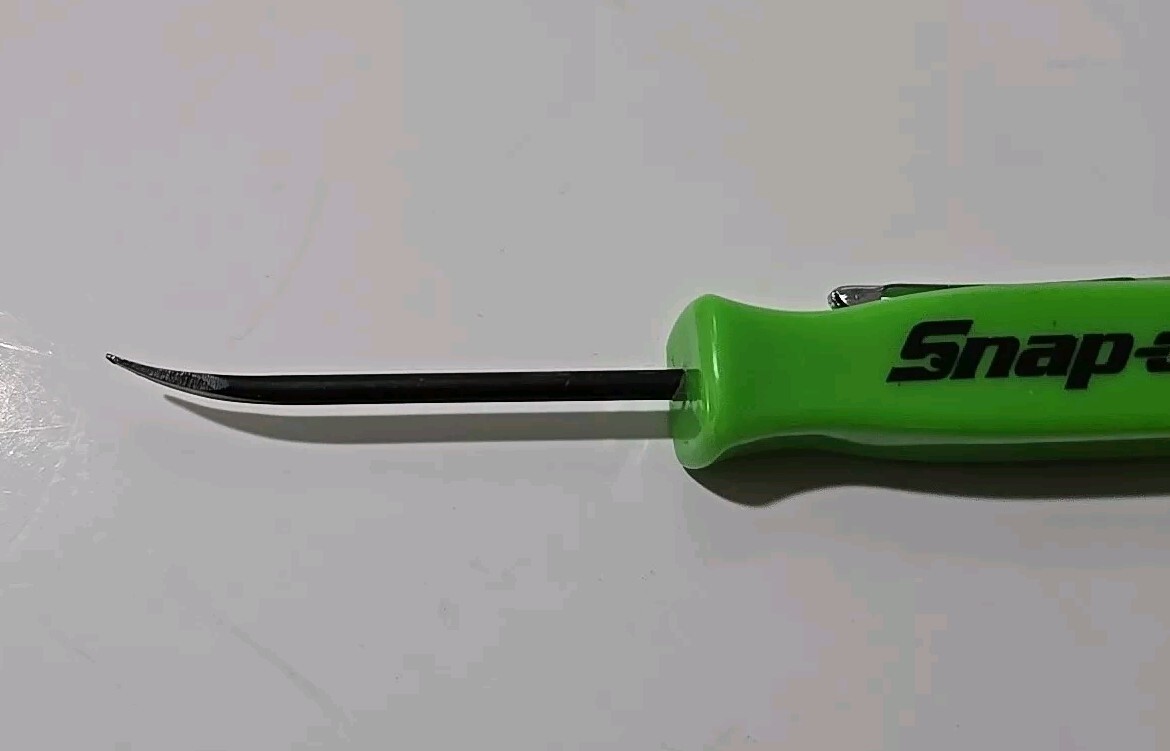 3X Green Snap on tools Promo PRY BAR screwdrivers per order pocket Clip NEW+GIFT