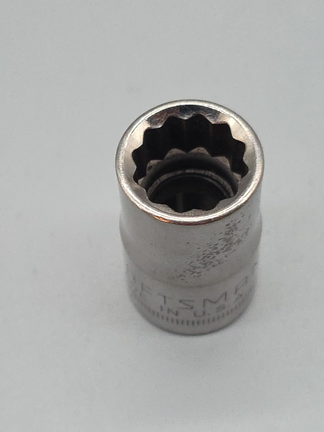 Craftsman Tools 12 Point 1/2″ Drive Shallow Socket G1- 44235 14mm USA
