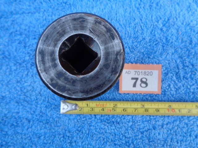 Chrome Vanadium 1/2″ Drive 32mm Hex, 78mm Long Deep Impact Socket LOT #78