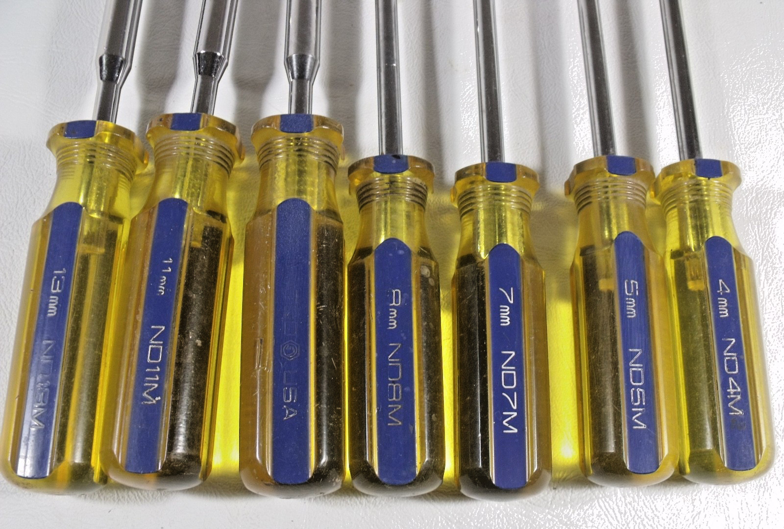 MATCO 7 pc Metric Nut Driver Set 4mm, 5mm, 7mm, 8mm, 10mm, 11mm, 13mm