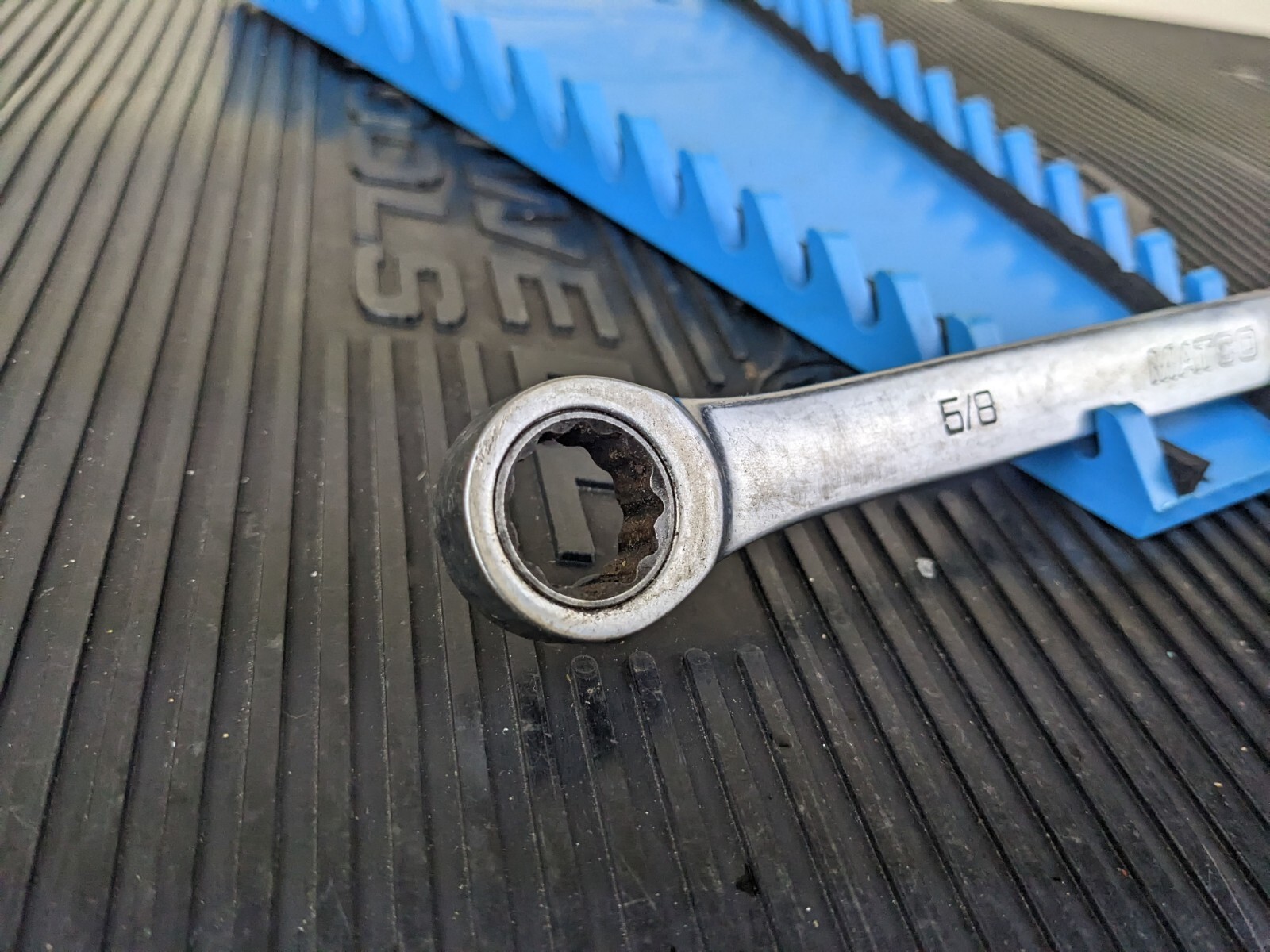 #ba348 Matco Tools 5/8 Ratchet Wrench Double Box End