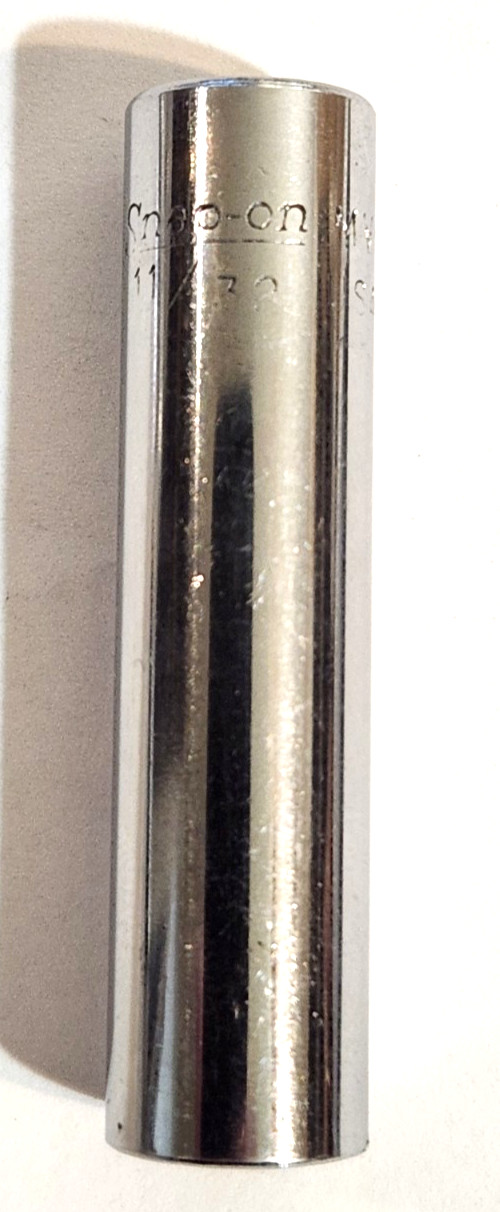 snap on 11/32 socket 12 point 1/4 inch drive MVS 11 free shipping