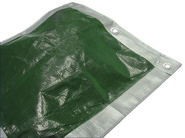 Tarpaulin – Green / Silver – 5.4m x 3.6m FAITHFULL FAITARP1812