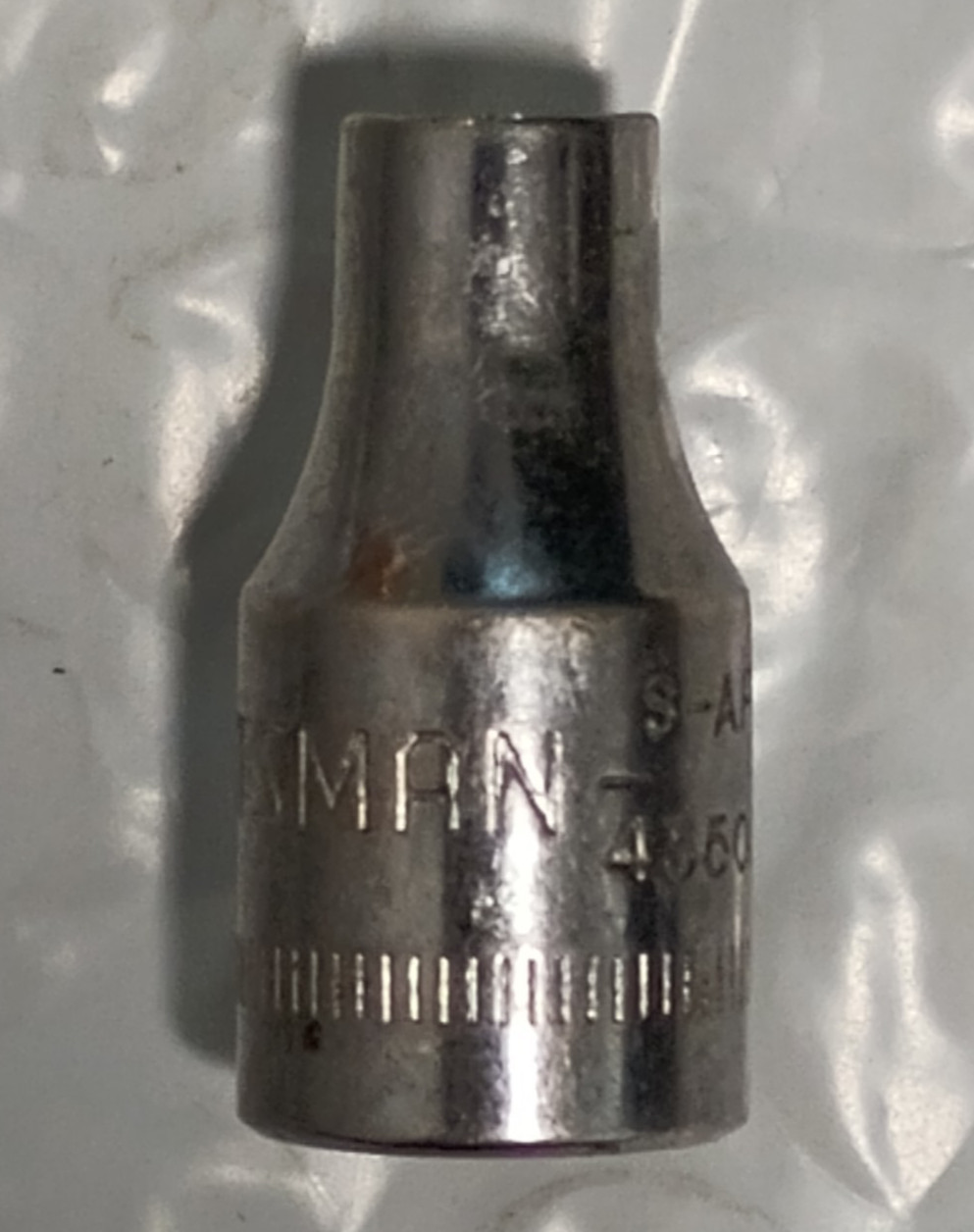 CRAFTSMAN TOOLS USA SAF43505, 1/4″ DRIVE, 4MM. SOCKET, SHALLOW, 6 POINT *NOS*