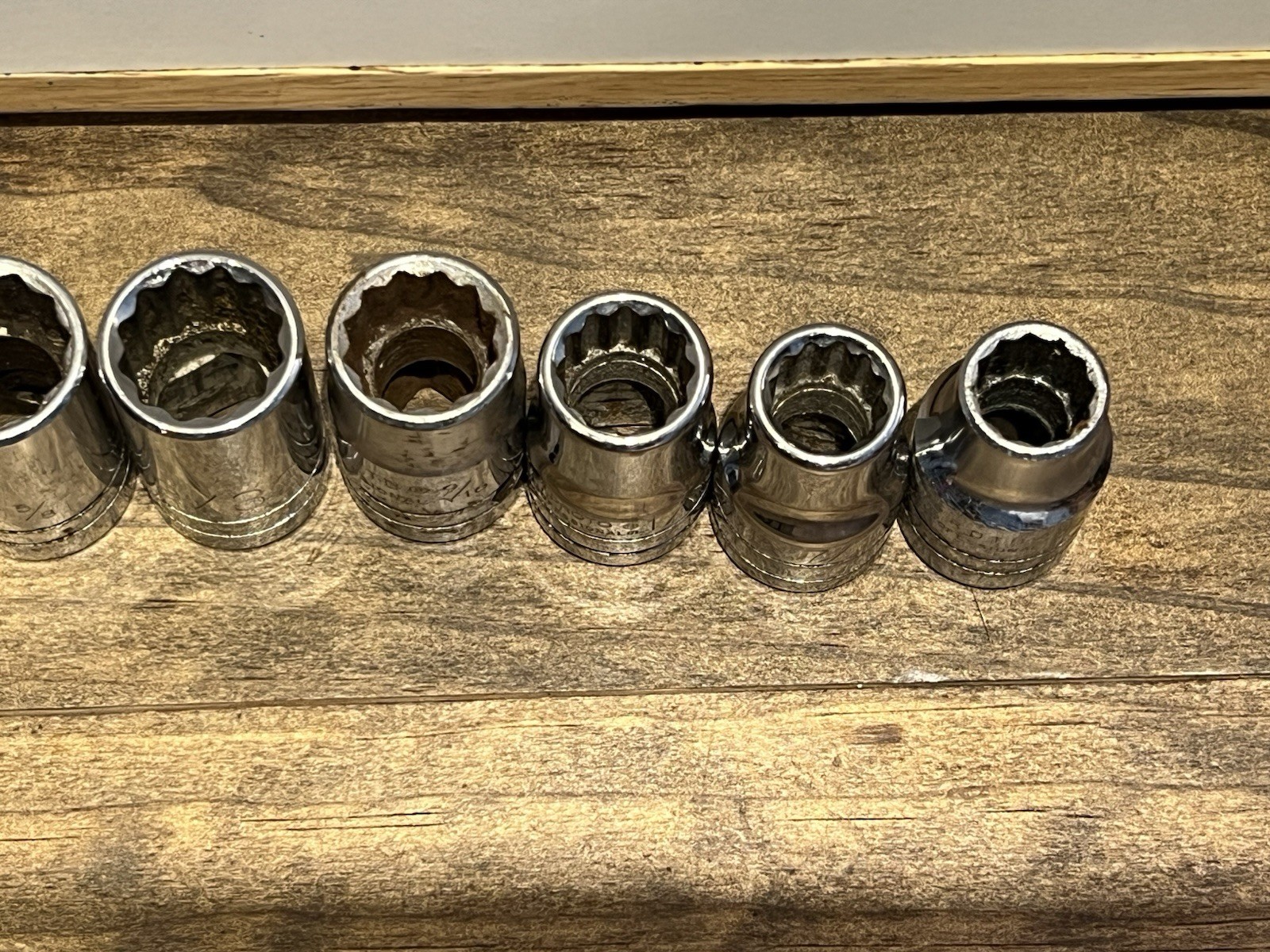 Proto Professional Sockets Mixed Lot Of 23 Pieces Made In USA VTG TOOLS