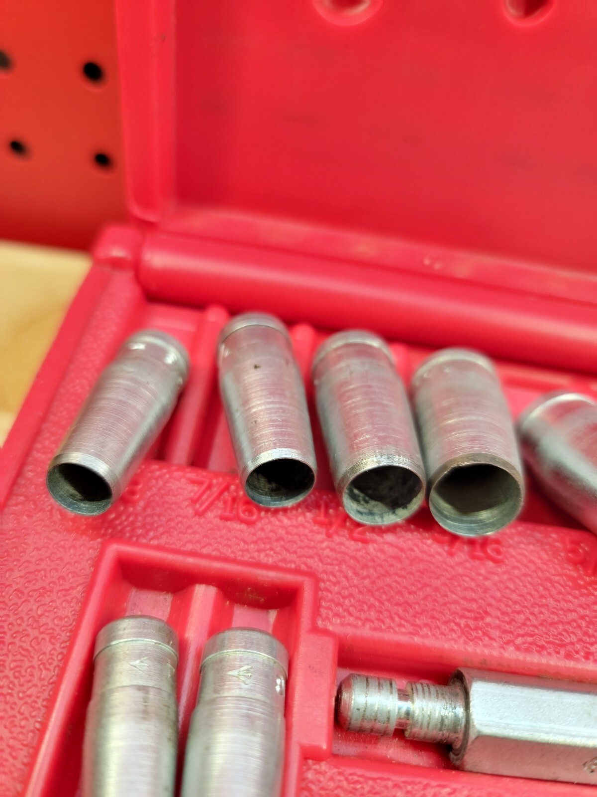 Blue-Point Tools PGH8A 11-Piece Gasket Punch Set With Case NICE USA