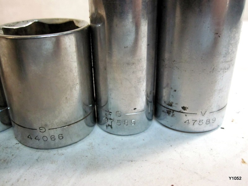 CRAFTSMAN socket set of 5 see description