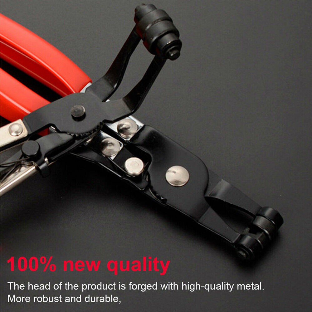2FT For Fuel Oil Water Hose Auto Tool Flexible Wire Long Reach Hose Clamp Pliers