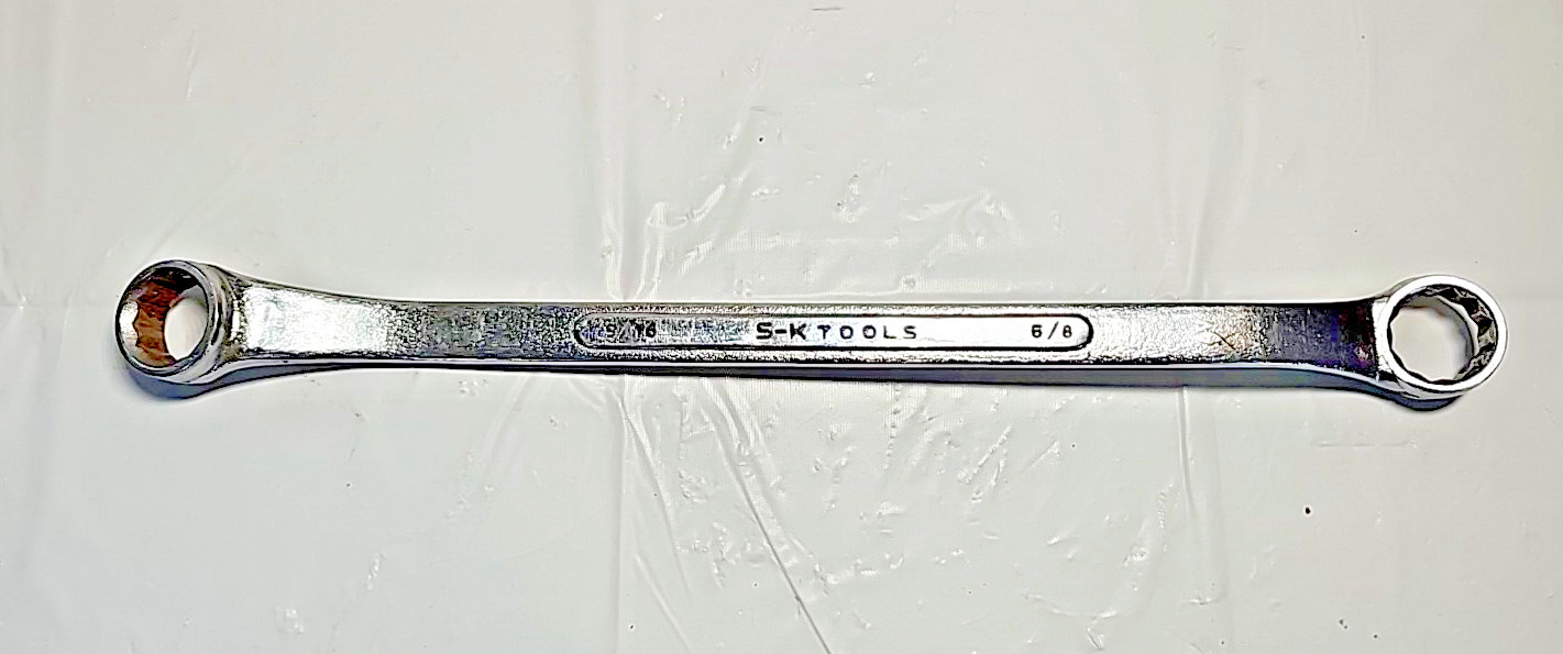 S-K Tools USA B-1820 9/16in X 5/8in Double Offset Box End Wrench