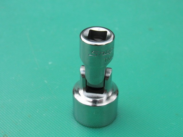 SNAP ON TMU181A 9/16″ 12 POINT 1/4″ DRIVE SAE UNIVERSAL SWIVEL SOCKET NEW LOGO