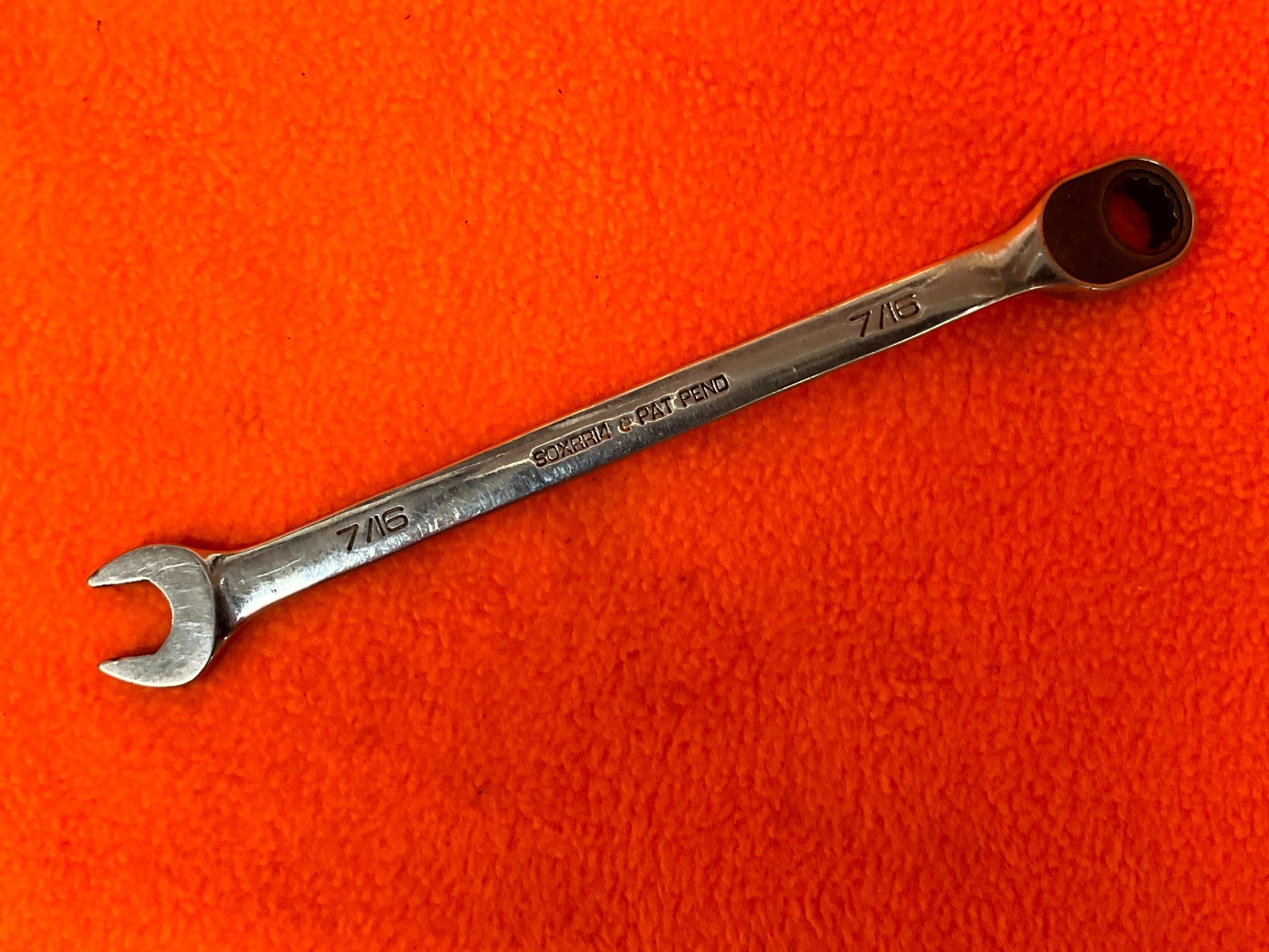 Snap-on Tools Reversible Ratcheting Combo Wrench SAE 7/17″ SOXRR14