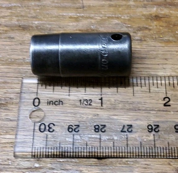 Vintage Snap-on 7/16″ drive 6 Point Impact Socket SPF-140 Tools Woodworking