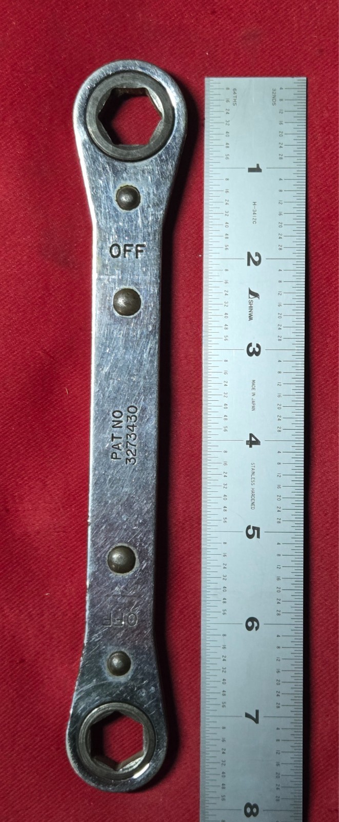 Snap On RBM1415S Ratcheting Double Box End Wrench 14mm x 15mm 6 point – USA Made