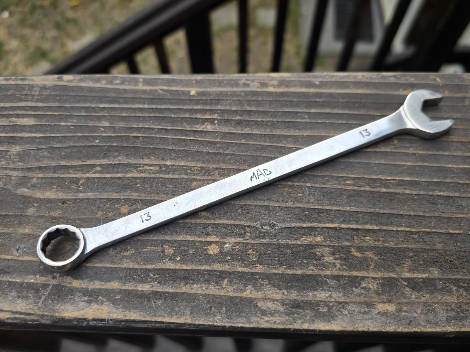 Mac Tools M13CL Long 13mm Combination Wrench Good Condition USA