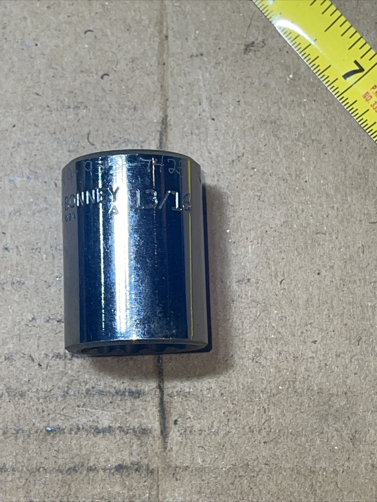 BONNEY USA A26 13/16 In SAE 1/2” Drive 12 Point Socket