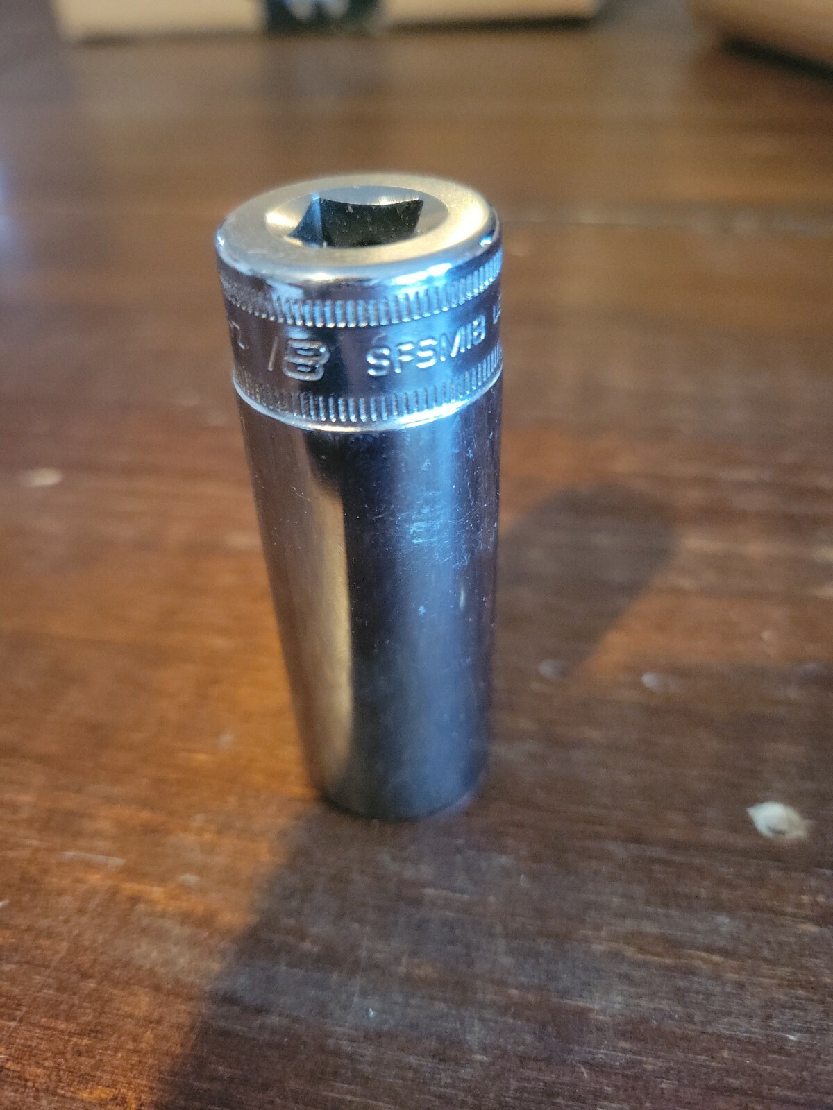 Snap-on Tools USA 3/8″ Drive 18mm Metric 6 Point DEEP Chrome Socket SFSM18
