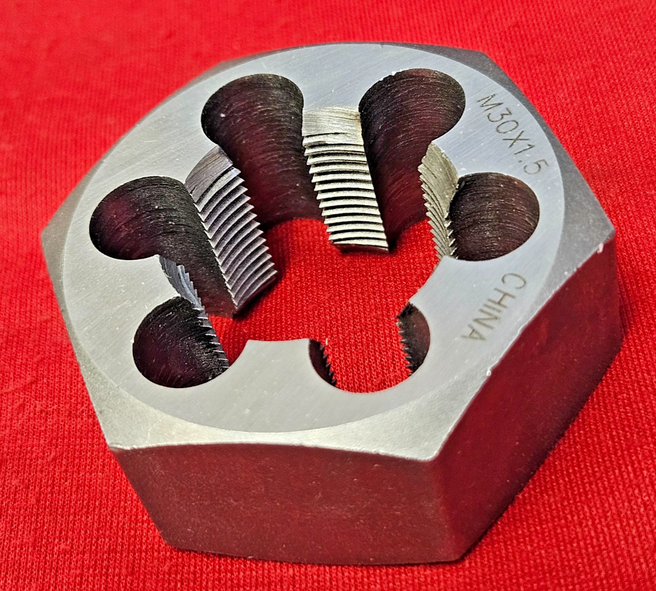 M30 X 1.5 Metric 2″ Hex A1 419-30150 Rethread Die 30MM Carbon Steel