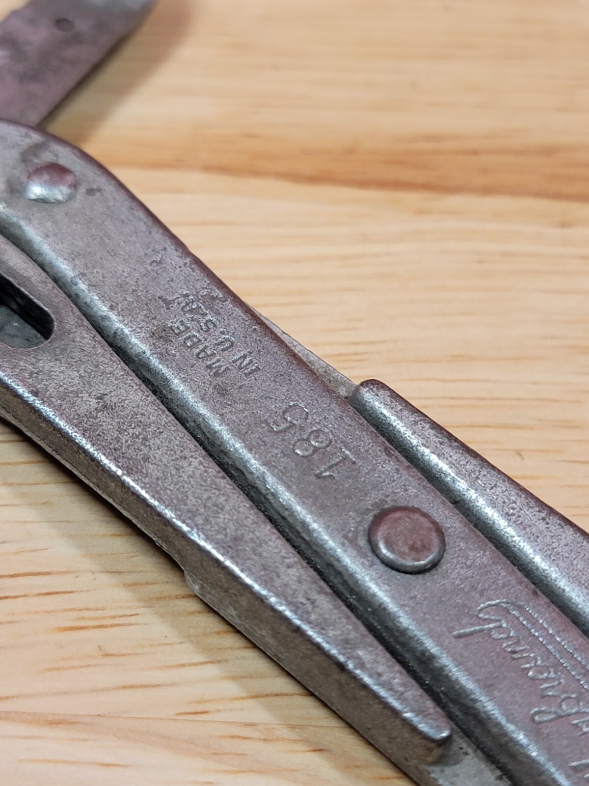 Vintage Herbrand 185 Parallel Jaw External Snap Ring Retaing Pliers USA