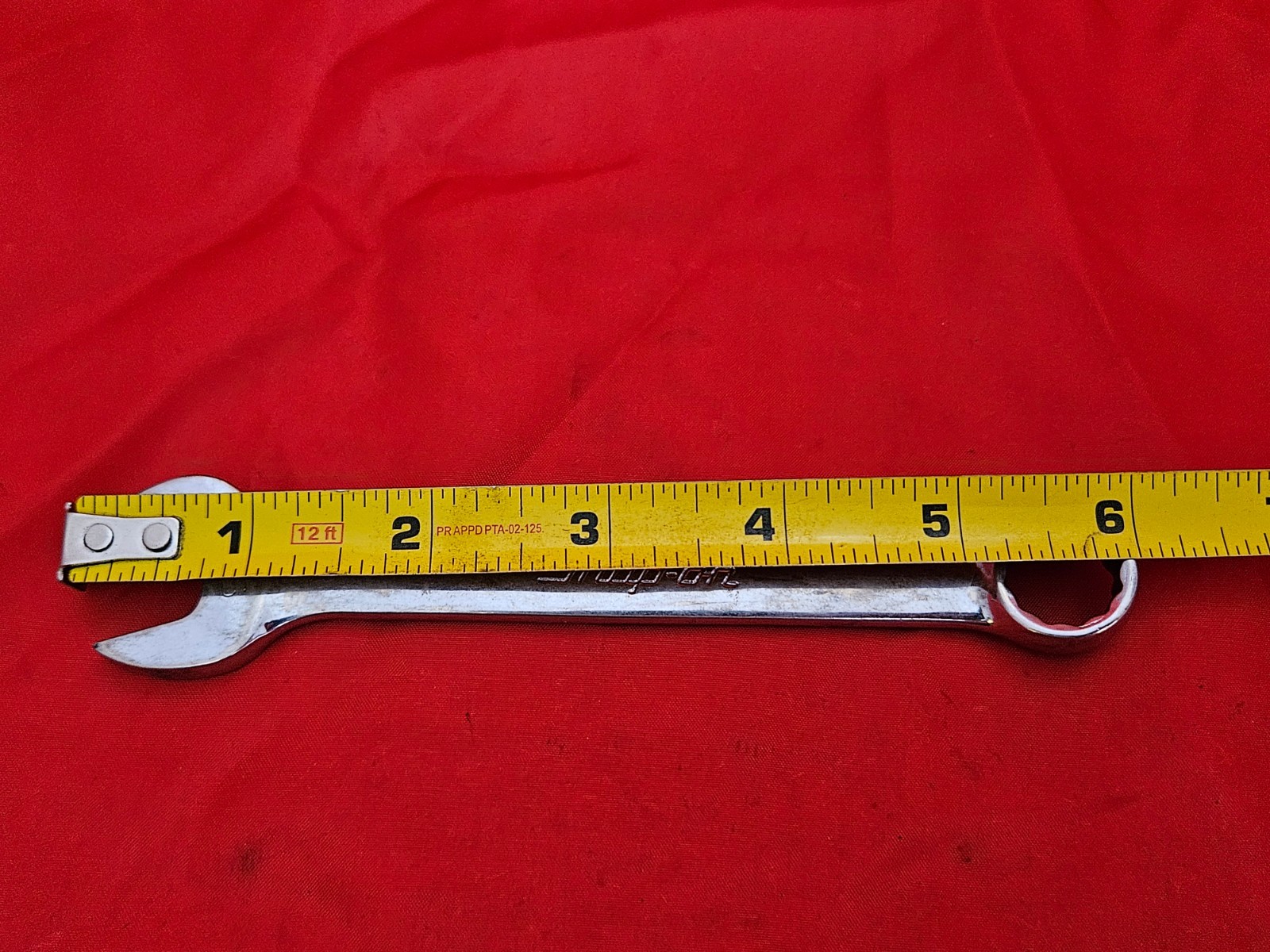 Snap-on OEX180 9/16″ 12 Point Short Combination Wrench Open Box End USA SAE M1