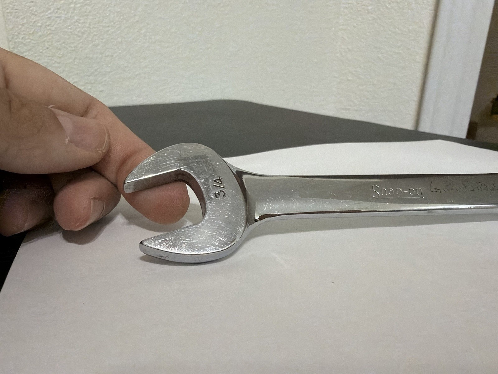 Snap-on Tools USA OEX240 3/4” 12Pt Point Combination Wrench 6 3/4” Long