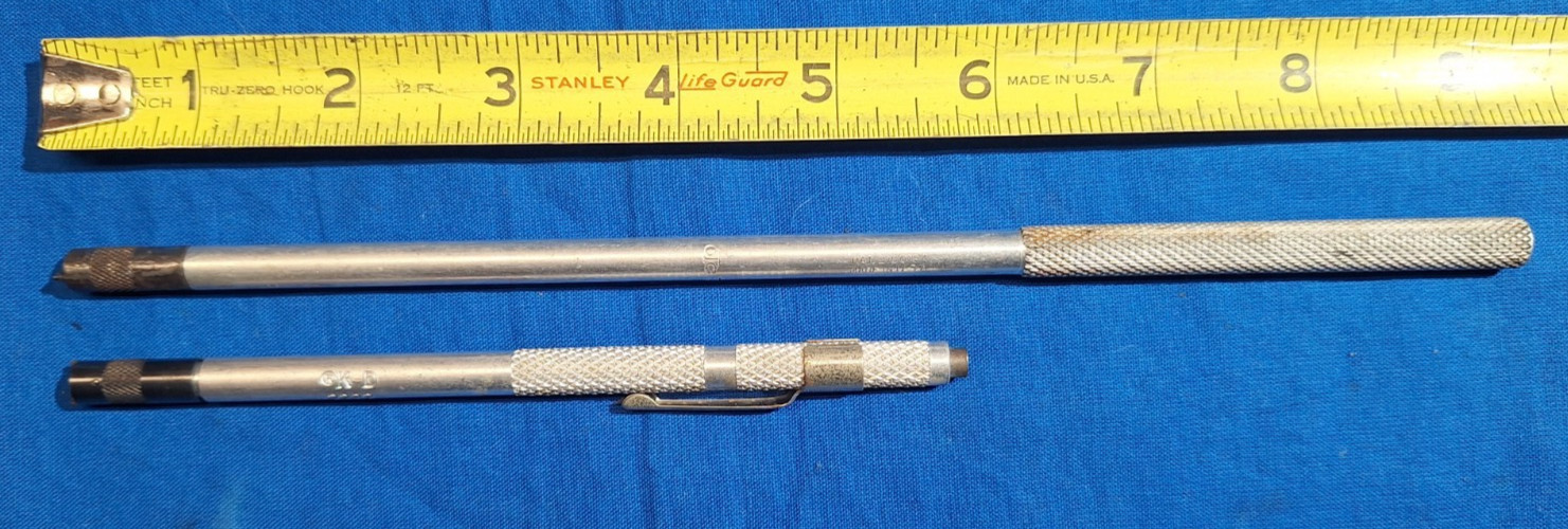 2 slotted screw starters OTC 729 10″ long & KD tools 2282 pocket 5-1/2″ long USA