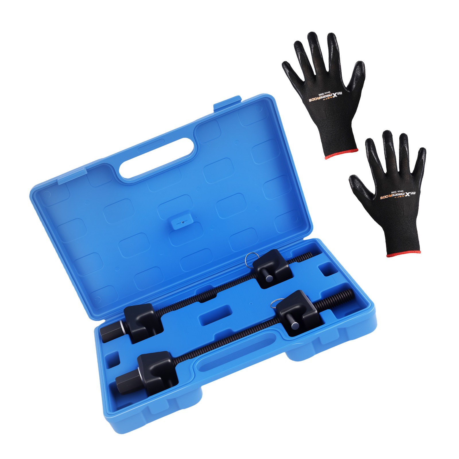 2pcs Coil Spring Compressor Fit MacPherson Struts Shock Absorber Car Garage Tool