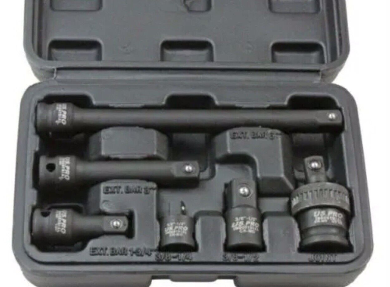 US PRO INDUSTRIAL 3/8″ dr Impact accessories, Extension Bars, Adapters, etc 3463