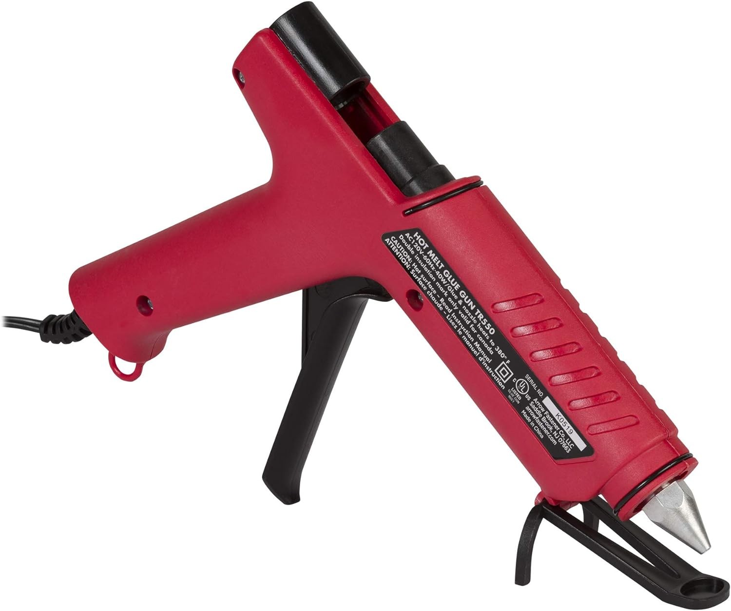 Arrow TR550 Heavy Duty Professional Electric Hot Melt Glue Gun 1 Pack, Beige