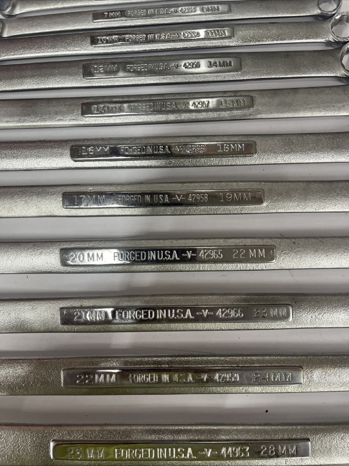 Craftsman Metric Double Box End Wrench Set 12 Point 6mm -30mm 12pc USA BIN READ