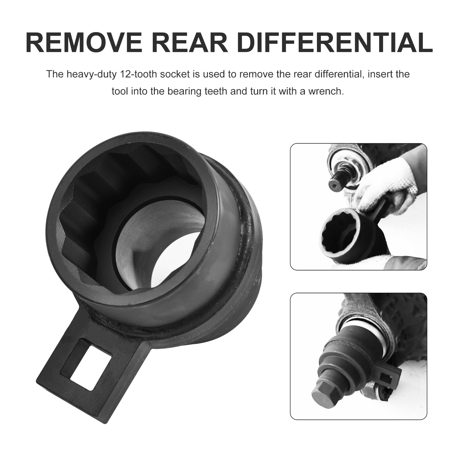 Rear Differential Bearing Remover Installer Tool for Land Rover Range Rover 5.0