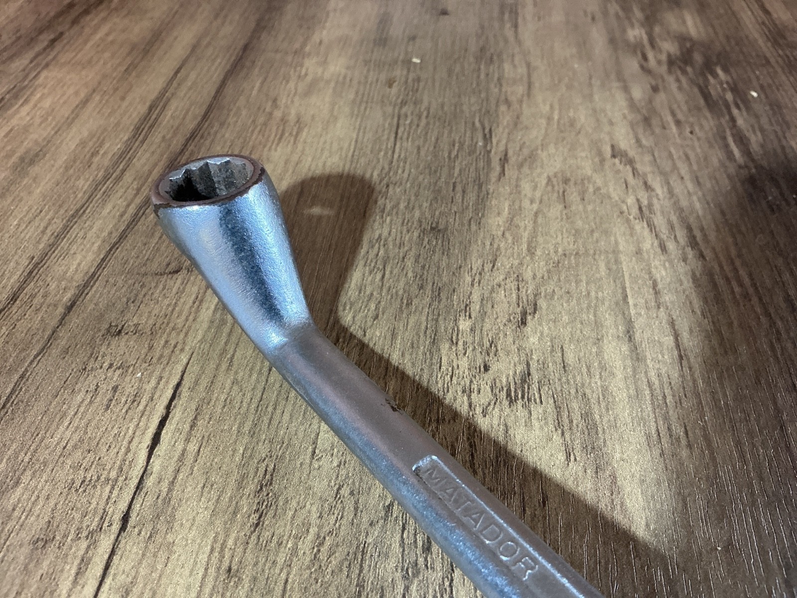 Matador Double Cranked Ring Spanner 9/16” AF & 1/2”AF No 200 German Made Tool