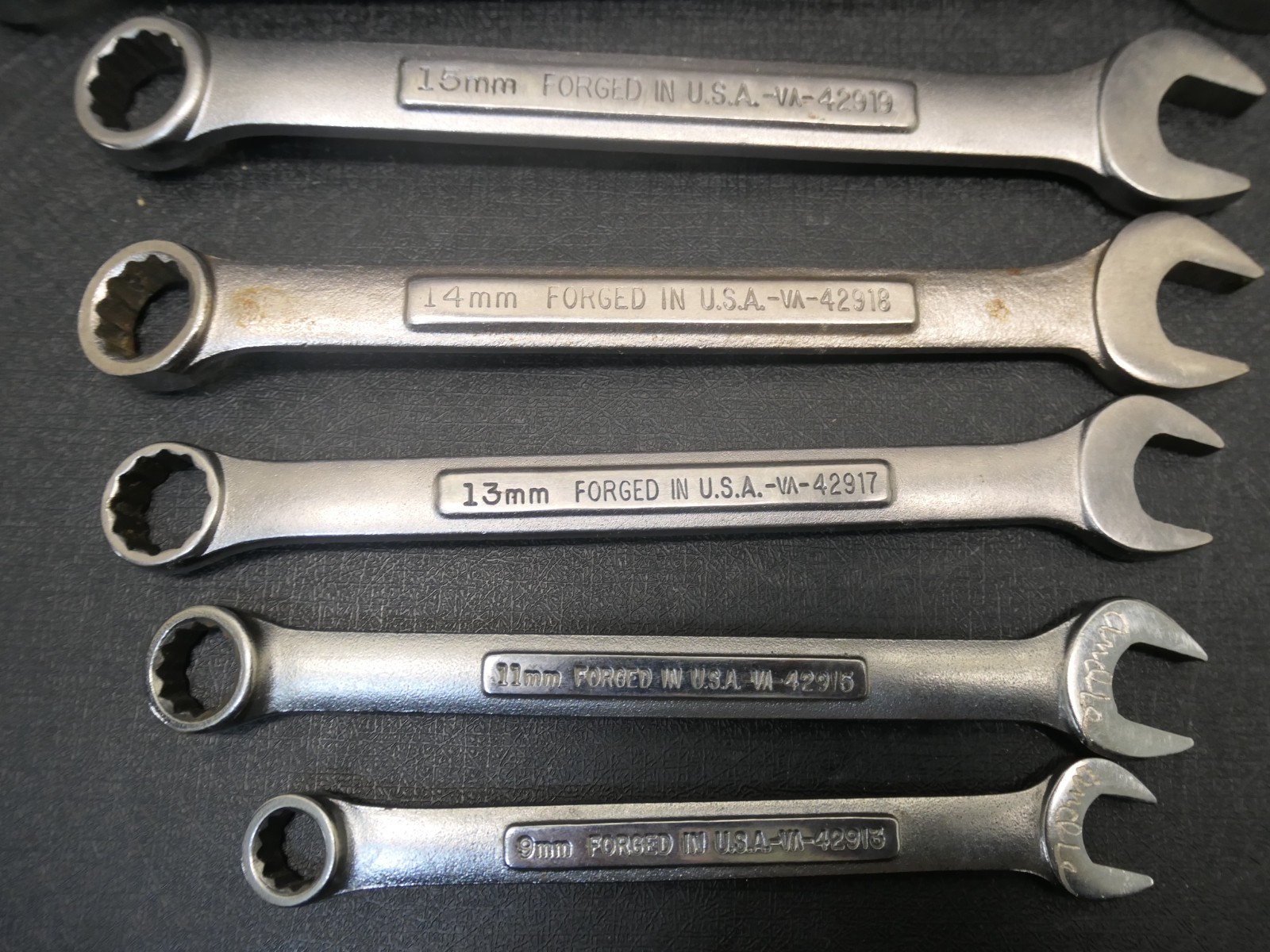 Craftsman Tools USA 6pc VA Metric Combination Wrench Set