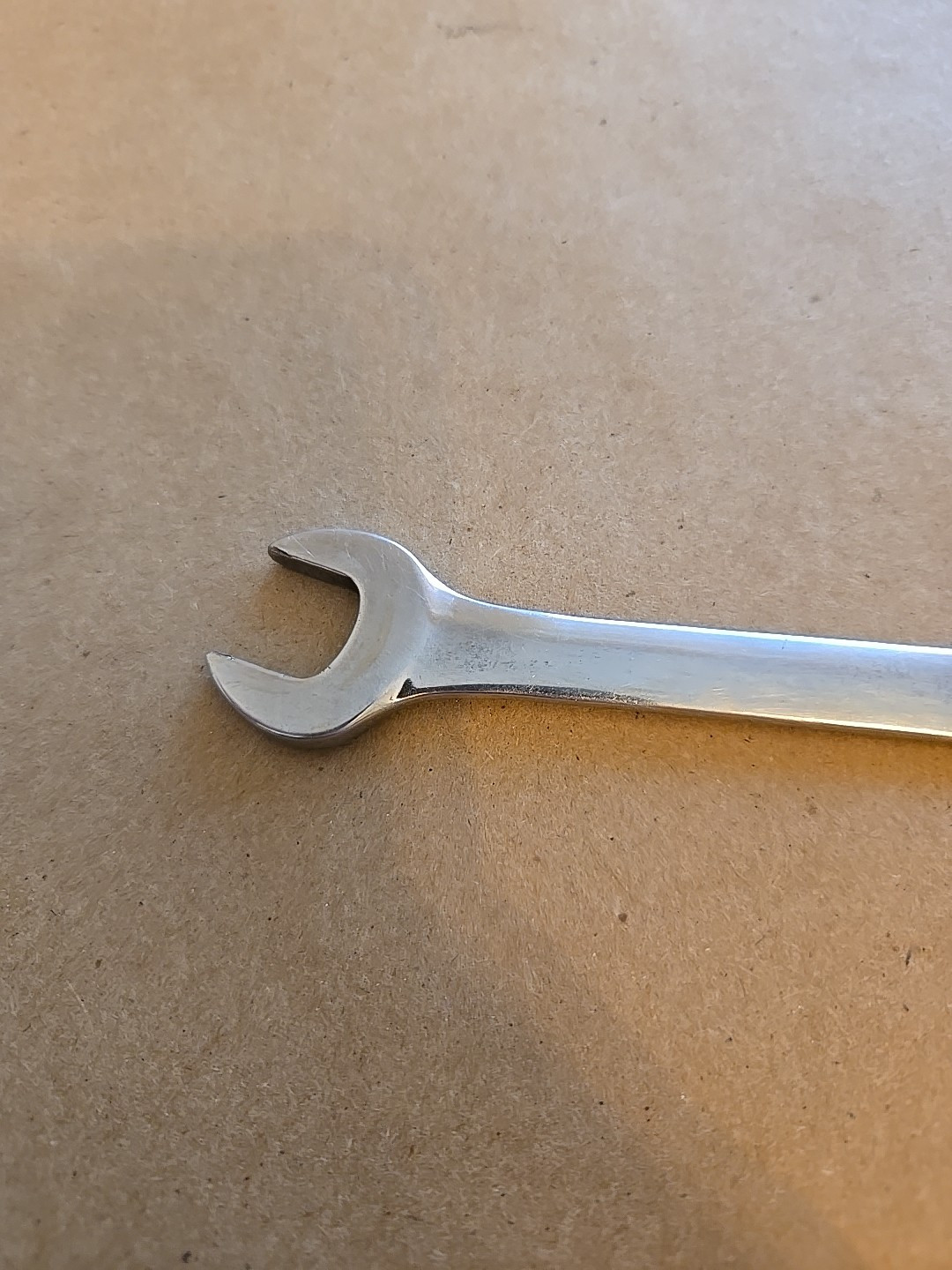 Snap On 1/2″-9/16″ SAE Chrome Low Torque Slime Line Open End Wrench LTA1618