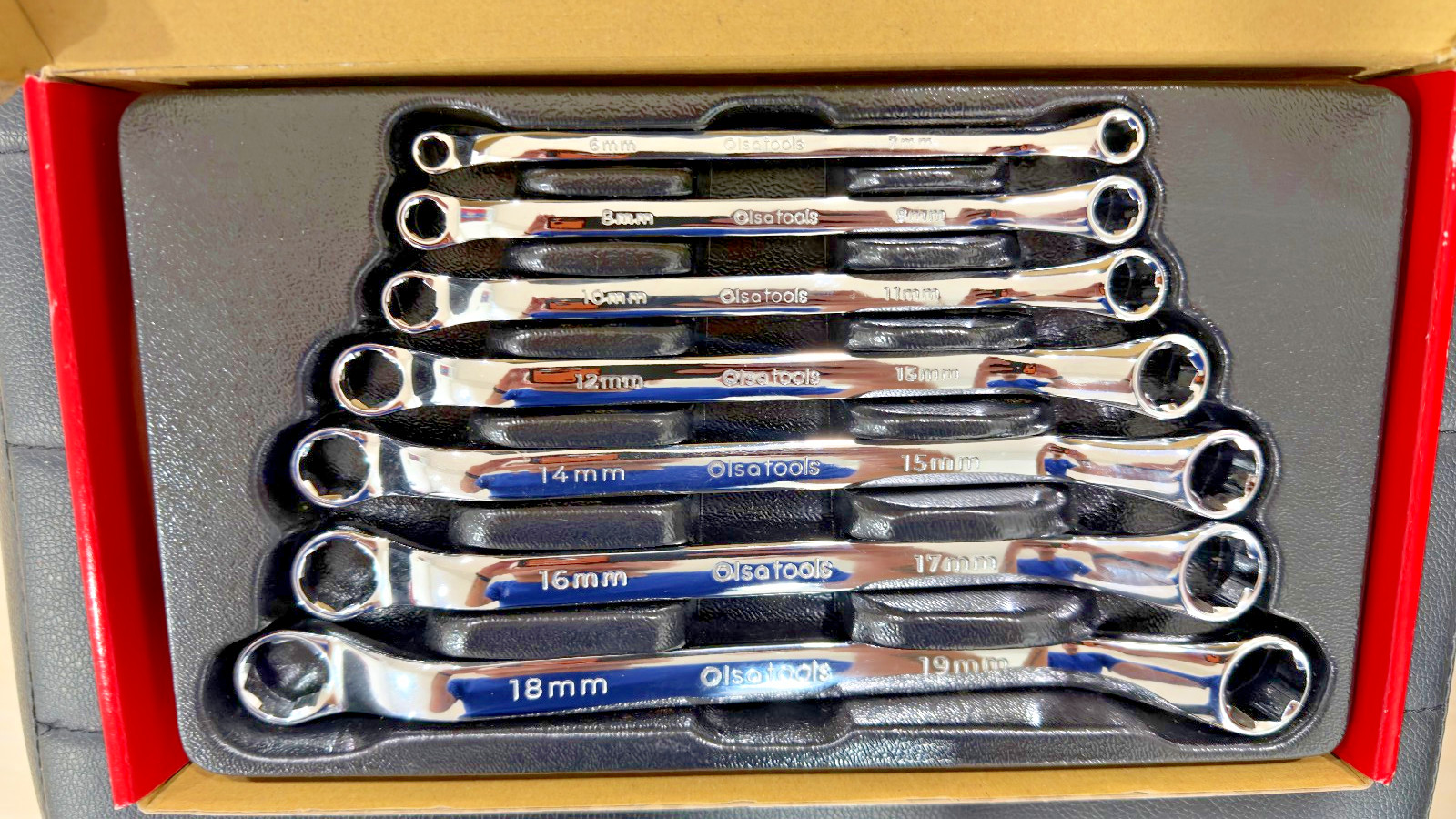 OLSATOOLS Bolt Extractor Offset Wrench Set – 7pc 1311