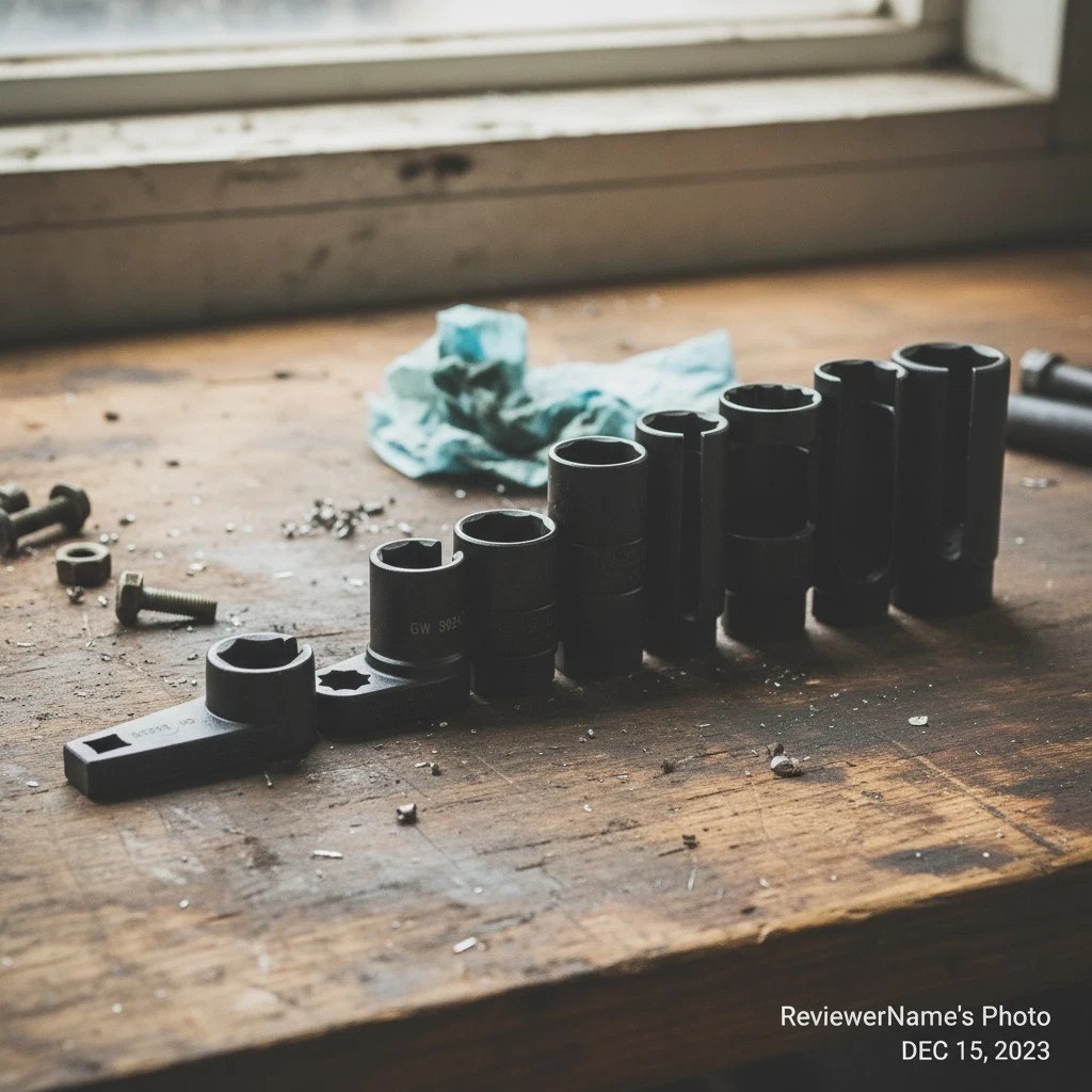 8-Piece Chrome Vanadium Sensor and Sending Socket Set for Automotive Excellence