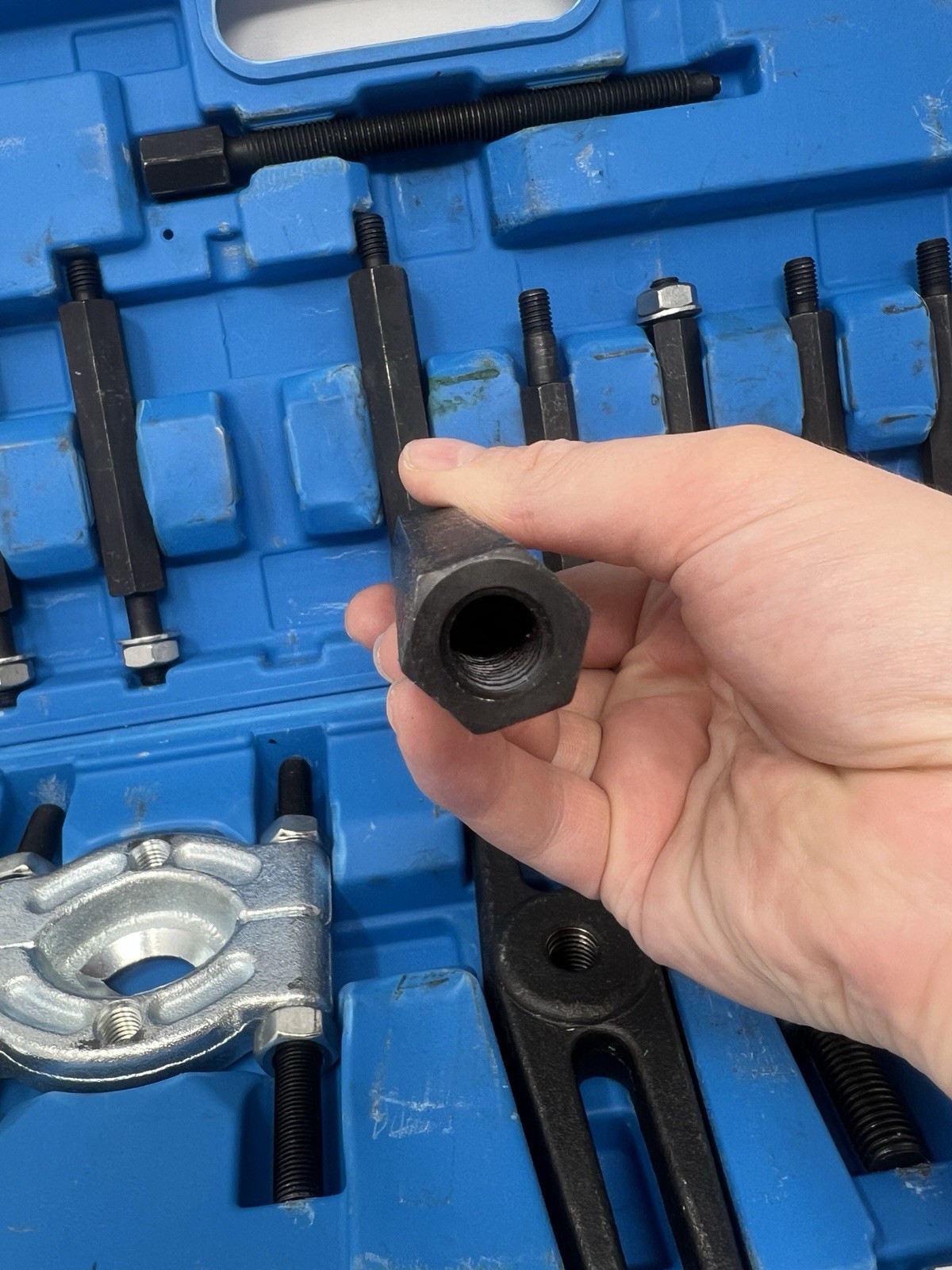 14Pcs Bearing Puller Set 5 Ton Capacity Bearing Separator Tool Kit with Case