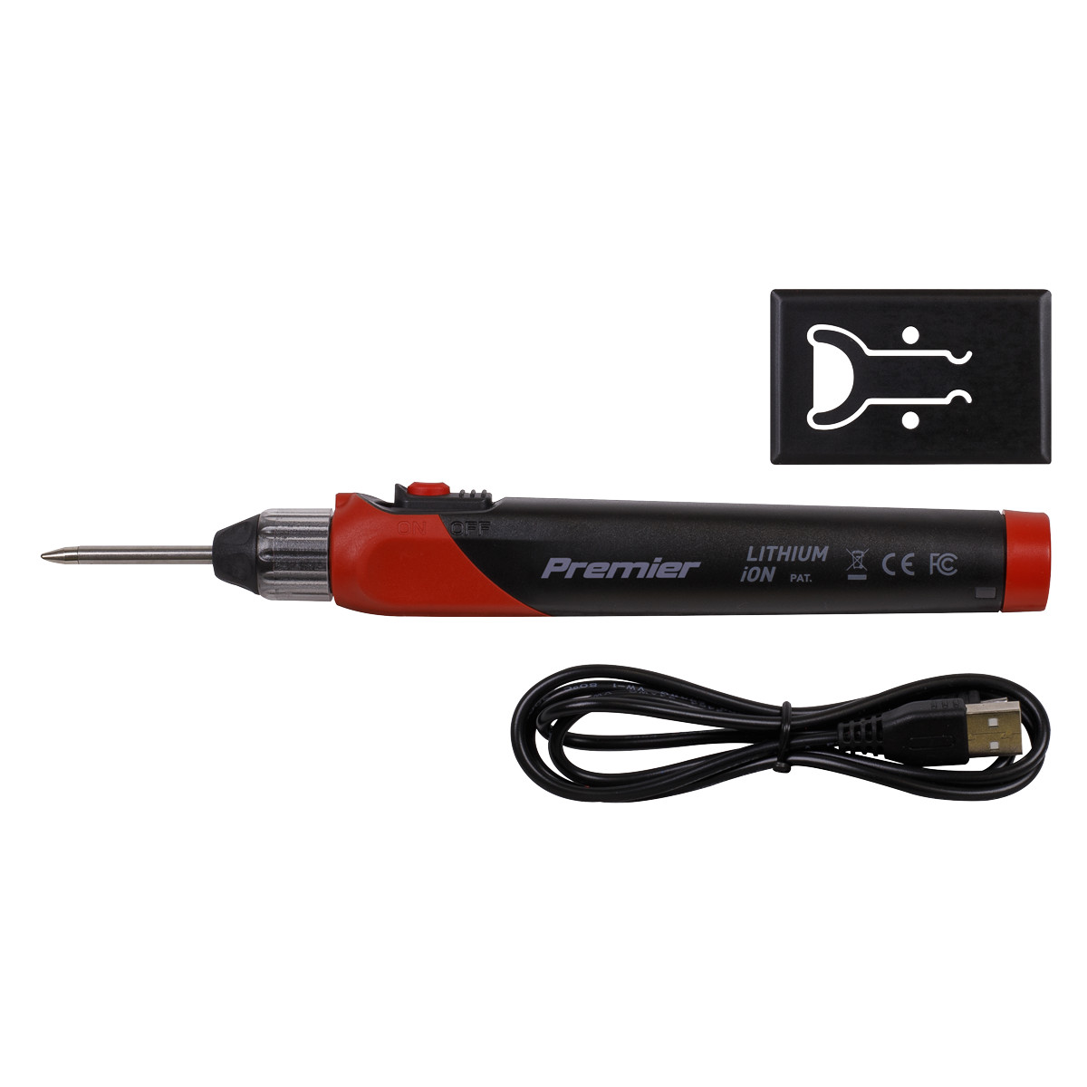 Sealey SDL10 Lithium-ion Rechargeable Soldering Iron 12W