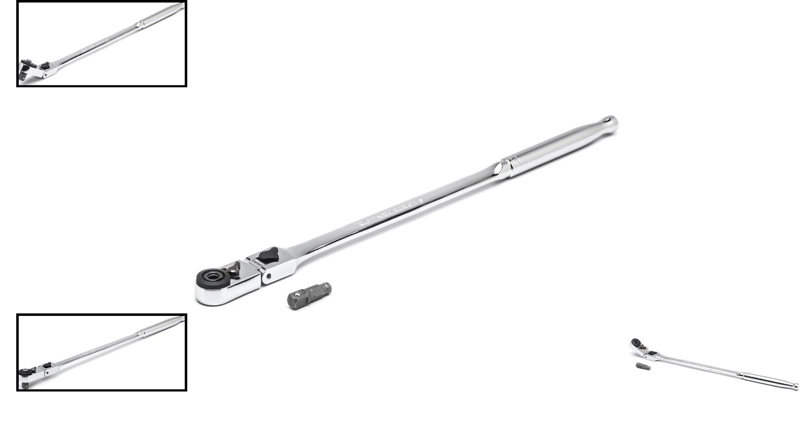 Precision 72 Tooth Quick Release Ratchet with Locking Flex Head – 12 inch