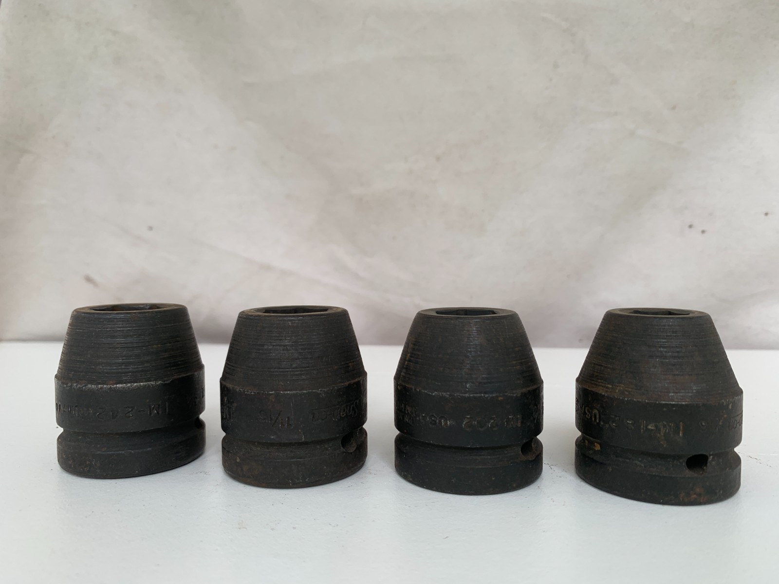 Snap-on 3/4″ Drive 16 Piece SAE 6-Point Shallow Impact Socket Set 9/16 – 1 1/2