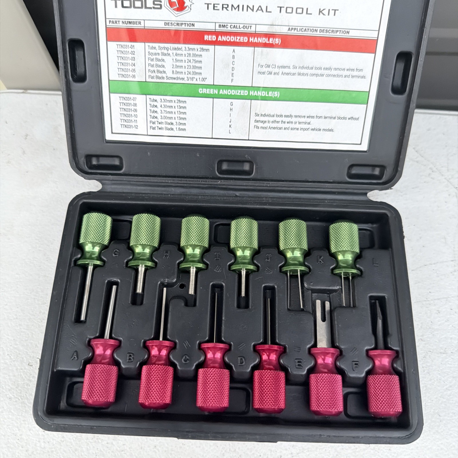 Matco Tools Terminal Tool Kit with Carrying Case TTK031.