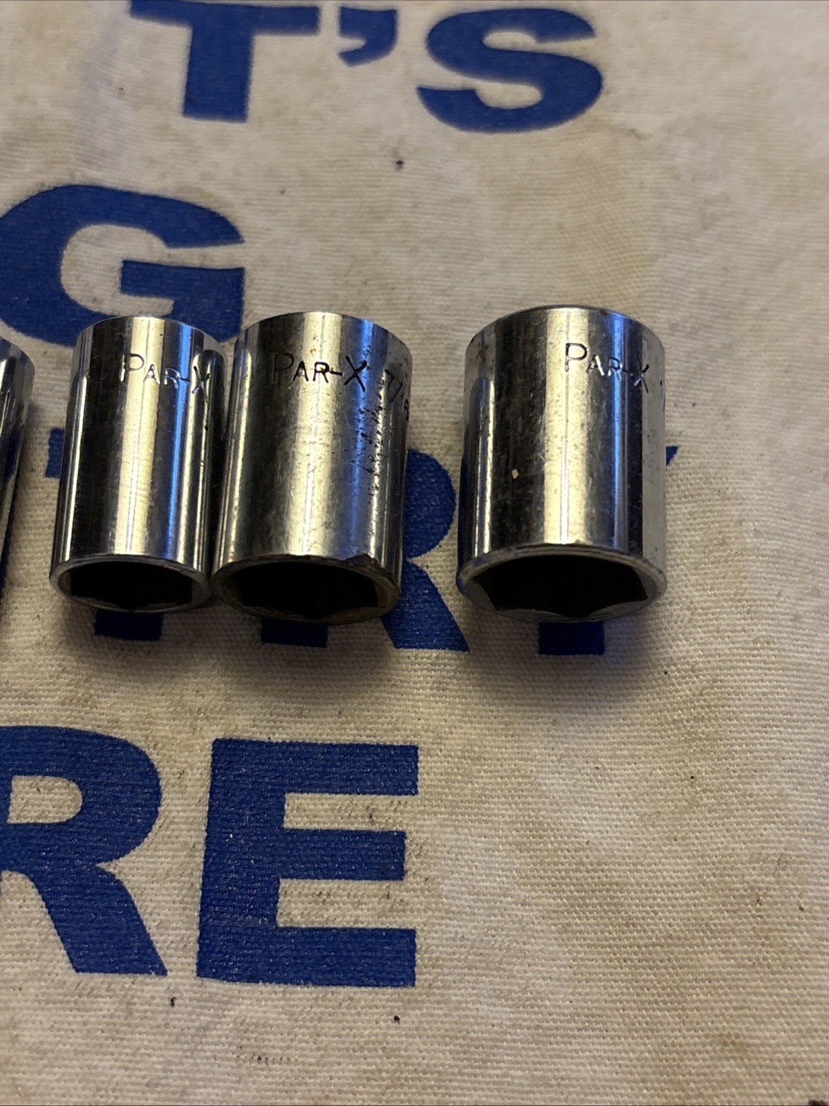 Par-X USA 1/4″ Drive 8pc SAE 6pt Socket Set 3/16″ to 1/2″ (no 5/16)
