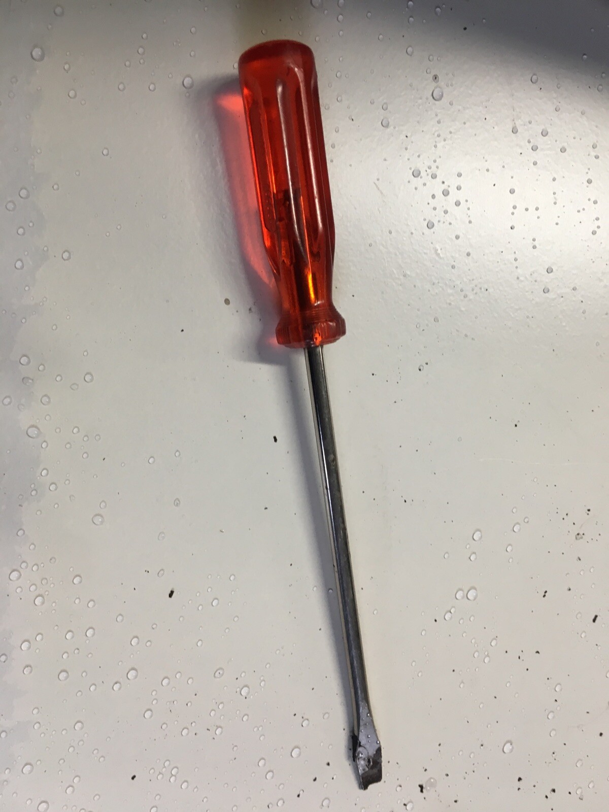 Vintage Red Screwdriver made in Germany 12000v german porsche oem