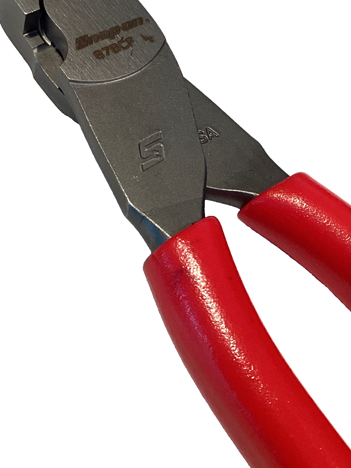 Snap on Tools USA NEW RED Soft Grip Vector Edge Diagonal Cutter Pliers 87BCF