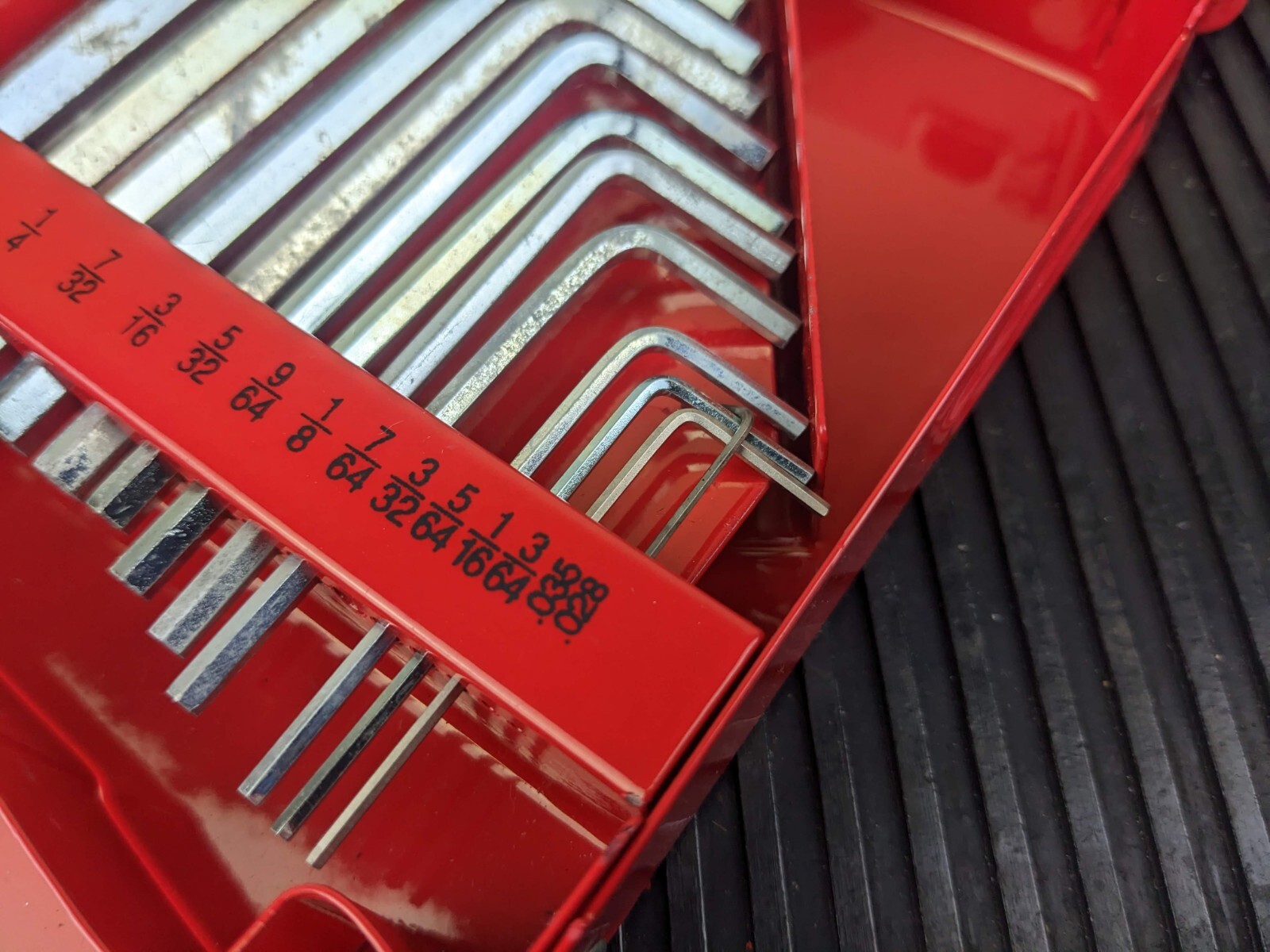 #bb296 Snap On 13pc SAE Hex Key Set