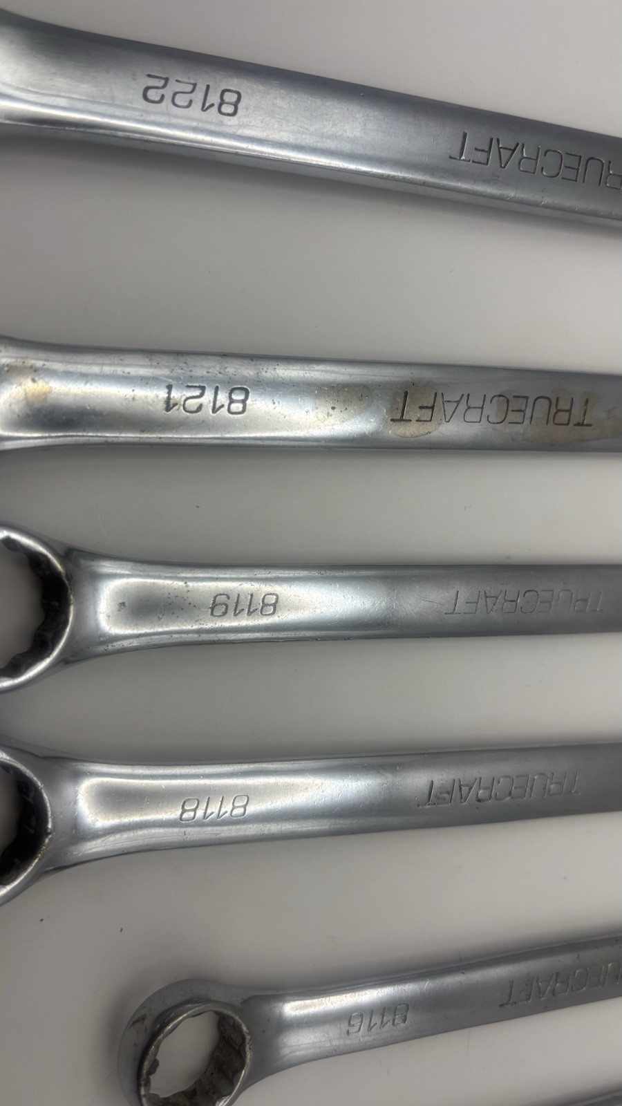 True Craft 12 Point 8 Wrench Set 22mm,21mm,19mm,18mm,16mm,15mm,14mm,13mm Japan