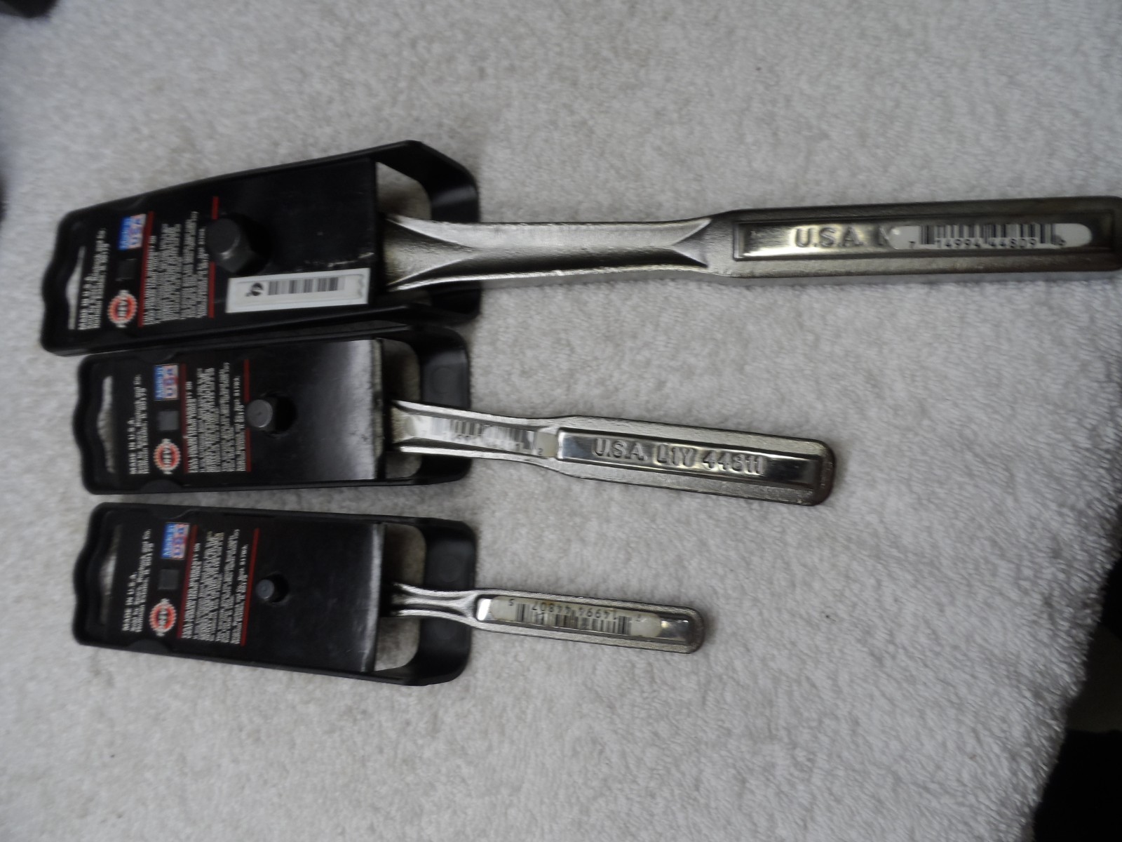 Craftsman 1/4 3/8 1/2 Drive Quick Release Ratchet Set NIP PN 44807/811/809 USA